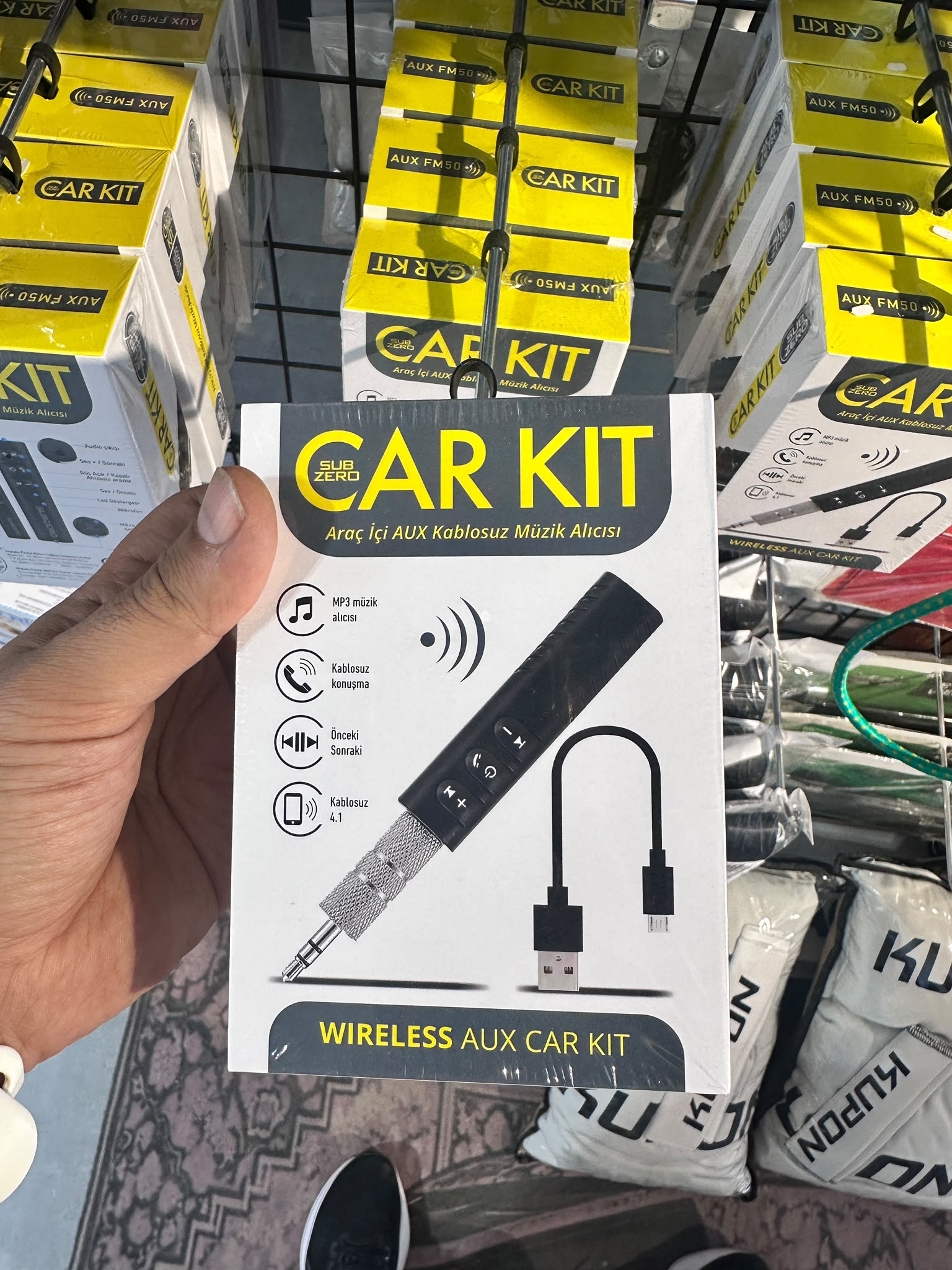 vv Aux Bluetooth bulucu - Görsel 1