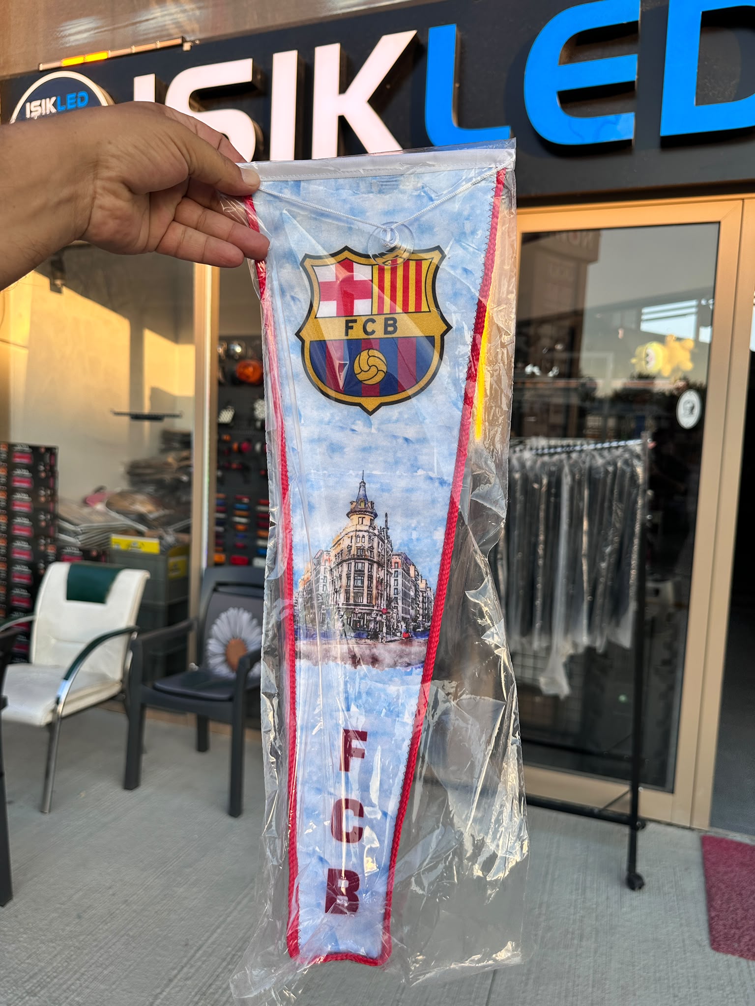 barcelona FC Barcelona bayrak - Görsel 1