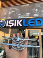 Etiketçilere Özel Döküm Kuş Metal Arma Thunderbird - Görsel 2